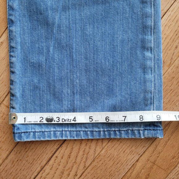 Y2K Ralph Lauren Kayla Bootcut Low Rise Jeans 30x33 Blue Denim - Picture 16 of 16
